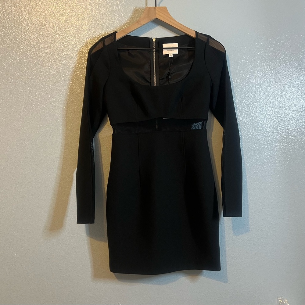 Cinq a Sept Celia Dress In Black Size 2 - Picture 2 of 7